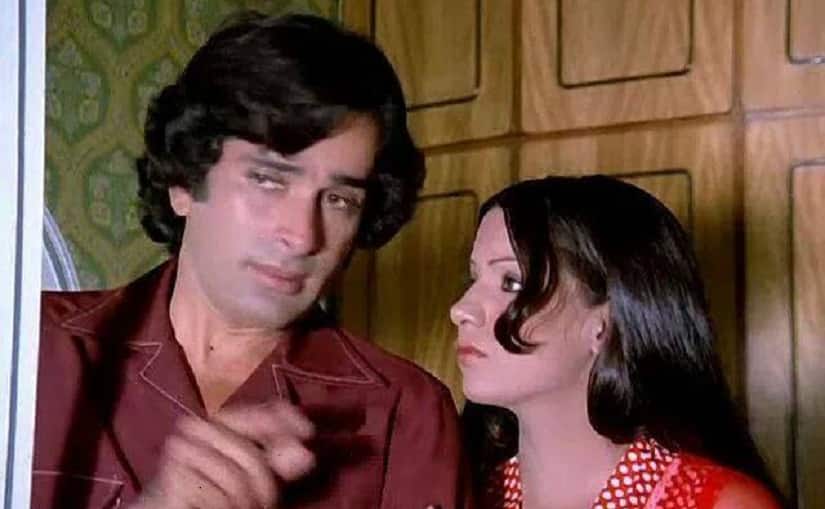 Shashi Kapoor with Shabana Azmi. Image via Facebook