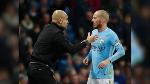 Premier League: Manchester City boss Pep Guardiola says David Silva is fit to play derby clash against United