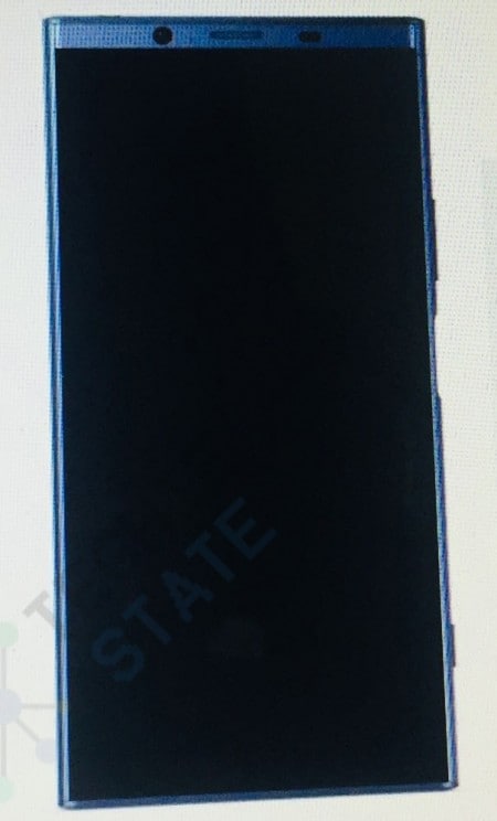 Sony Xperia XZ2 Leaked Image. Techie State