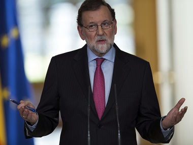 Spain's PM Mariano Rajoy convenes Catalonia Parliament on 17 Jan, hopes new govt won't push for independence Spain's PM Mariano Rajoy convenes Catalonia Parliament on 17 Jan, hopes new govt won't push for independence