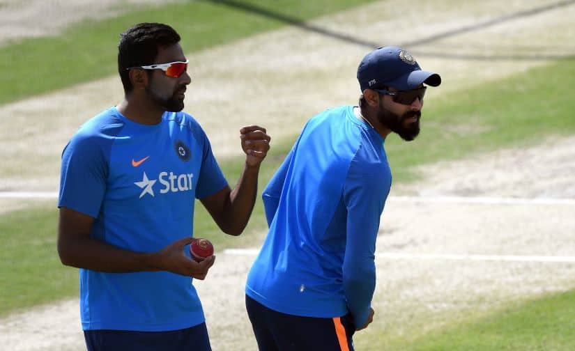 Ravichandran Ashwin (L) and Ravindra Jadeja are yet to play an ODI post the West Indies tour.