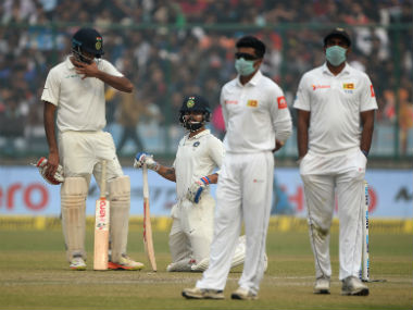 Delhi shouldn't host sporting events during winter months, advise doctors after Sri Lankan cricketers choke in smog Delhi shouldn't host sporting events during winter months, advise doctors after Sri Lankan cricketers choke in smog