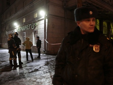 St Petersburg supermarket blast: Russian authorities detain man who organised and executed bombing St Petersburg supermarket blast: Russian authorities detain man who organised and executed bombing