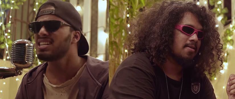 Tadpatri Talkies' Sidharth Raveendran and Anmol Gawand. YouTube screengrab