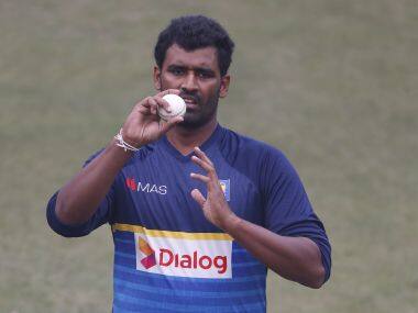 Sri Lanka’s captain Thisara Perera. AP