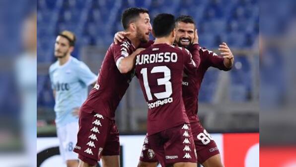 Serie A: Ciro Immobile sent off as Torino end winless streak by defeating Lazio 3-1