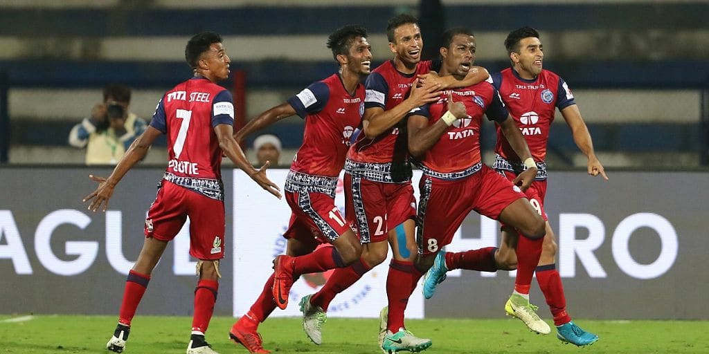 ISL 201718 Jamshedpur FC's latewinner hands Bengaluru FC second