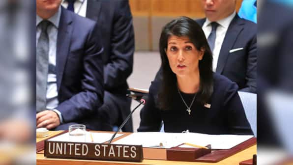 Syria chemical attack: US ambassador Nikki Haley urges UN Security Council to act, says world 'must see justice done'