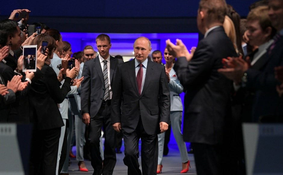 President Vladimir Putin on Friday launched a $ 27 billion liquefied natural gas plant in Siberian Arctic as Russia hopes to surpass Qatar to become world's biggest exporter of the chilled fuel. AP President Vladimir Putin on Friday launched a $ 27 billion liquefied natural gas plant in Siberian Arctic as Russia hopes to surpass Qatar to become world's biggest exporter of the chilled fuel. AP