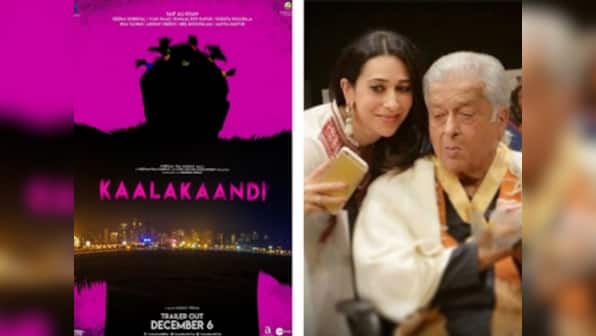 Kaalakaandi teaser poster; Karisma Kapoor remembers Shashi Kapoor: Social Media Stalkers' Guide