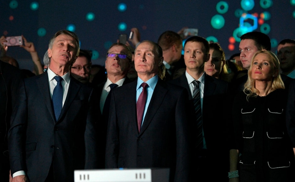 Russia's privately owned gas producer Novatek partnered with France's Total and China's CNPC for the project. AP Russia's privately owned gas producer Novatek partnered with France's Total and China's CNPC for the project. AP