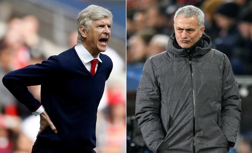 When Arsenal face Manchester United in a crucial Premier League clash on Saturday, the antics of the two Wenger and Mourinho on the touchline will take up as much attention as the actual match. Reuters