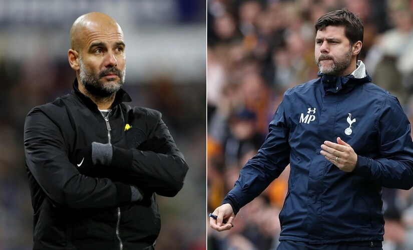 Which manager will triumph on Saturday - Pep Guardiola or Mauricio Pochettino? Reuters
