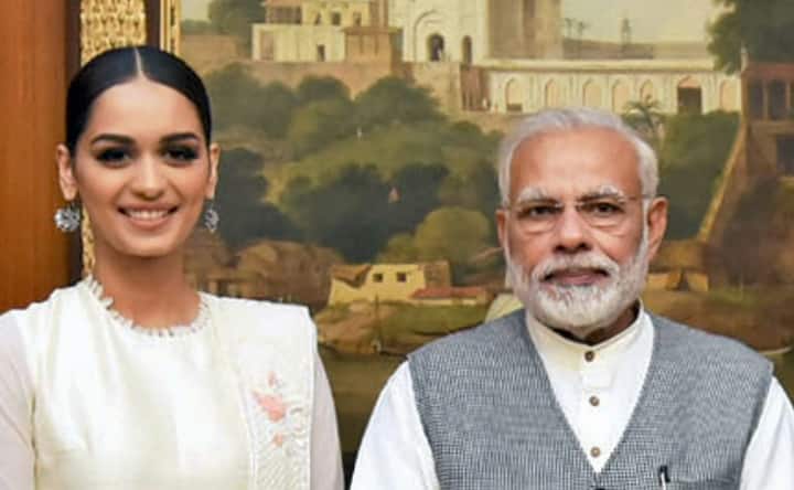 Miss World 2017 Manushi Chhillar meets Narendra Modi, Haryana CM Manohar Lal Khattar