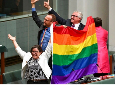 Australia legalises same-sex marriage, joins neighbours New Zealand and 27 other nations Australia legalises same-sex marriage, joins neighbours New Zealand and 27 other nations