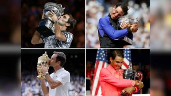 Year in review: Rafael Nadal, Roger Federer staged astonishing comebacks to rule men's tennis in 2017