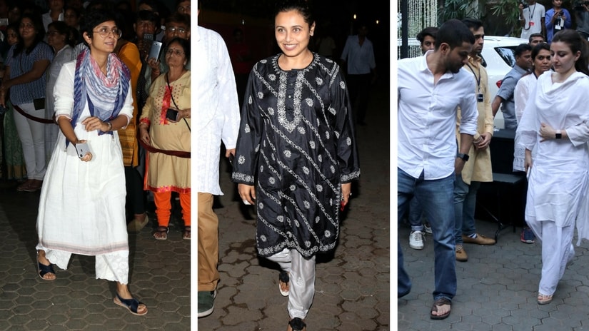 Kiran Rao, Rani Mukerji; Saha Ali Khan and Kunal Kemmu. Images via Firstpost/ Sachin Gokhale
