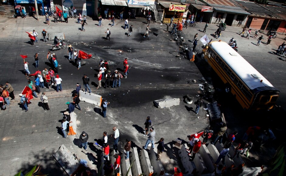 Meantime, international concern has grown about the crisis sparked by the count in the Central American nation which in 2009 saw a military-backed coup. AP Meantime, international concern has grown about the crisis sparked by the count in the Central American nation which in 2009 saw a military-backed coup. AP