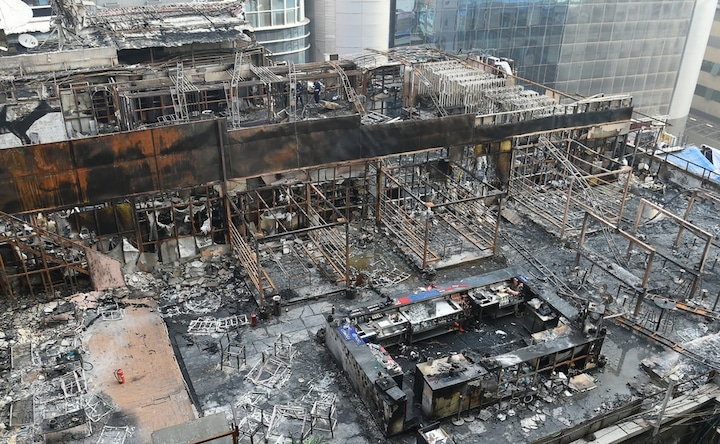 Fire breaks out at rooftop restaurant in Mumbai's Kamala Mills compound; 14 dead, 23 injured