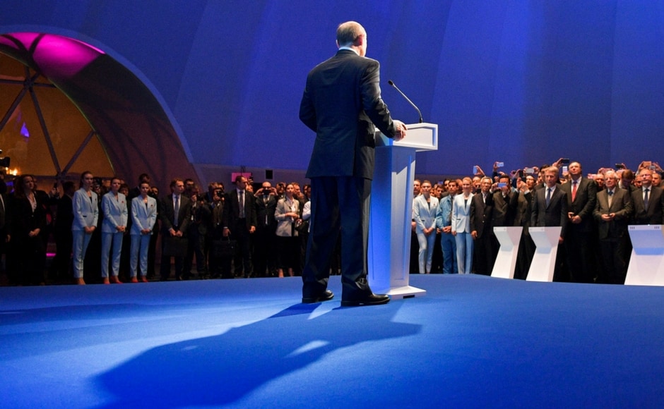 The tanker that will carry the first shipment has been named after Christophe de Margerie, the former Total CEO who died in an accident on the runway of a Moscow airport in 2014. AP The tanker that will carry the first shipment has been named after Christophe de Margerie, the former Total CEO who died in an accident on the runway of a Moscow airport in 2014. AP