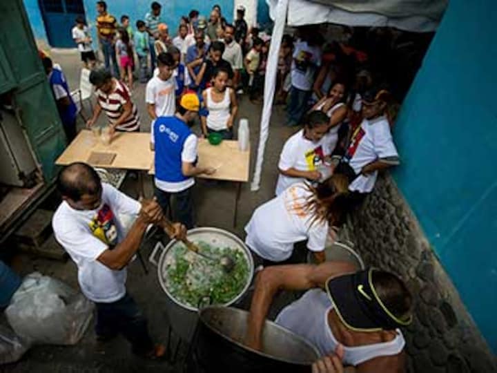 As Nicolas Maduro consolidates power, Venezuela's Opposition reinvents itself with free meals, medical checkups