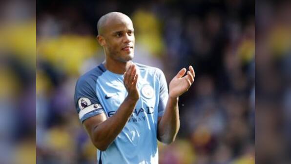 Premier League: Vincent Kompany says Manchester City can wait to claim title ahead of Manchester United clash