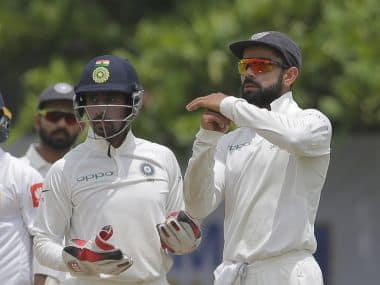 File image of Virat Kohli making use of Decision Review System. AP