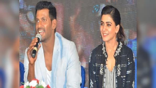 Samantha Akkineni says Vishal has delivered his career best performance in Irumbu Thirai