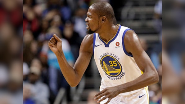 NBA: Golden State Warriors' Kevin Durant fined $25,000 for obscenity-laced response to court-side heckler