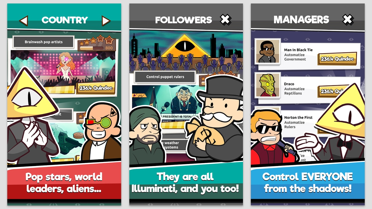 We are Illuminati is available on the Google Play Store