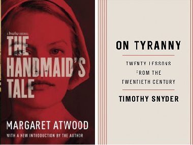 From The Handmaid's Tale to On Tyranny: Politics shaped the year's most widely read books From The Handmaid's Tale to On Tyranny: Politics shaped the year's most widely read books