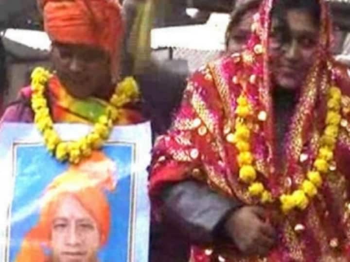 Woman who married Yogi Adityanath's picture charged with sedition for stopping UP CM's convoy