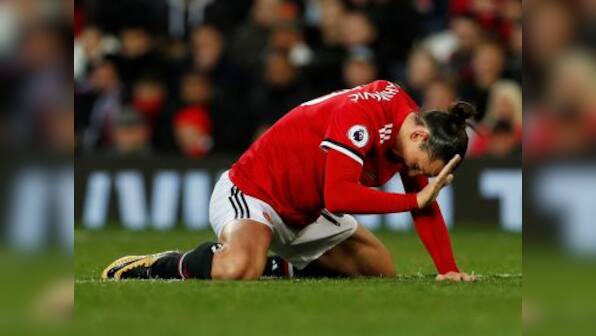 Premier League: Manchester United's Zlatan Ibrahimovic out for one month due to injury, confirms Jose Mourinho