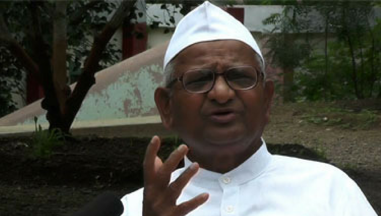 Anna Hazare says Centre responsible for farmers committing suicide, yet to implement Swaminathan Commission's reccomendations Anna Hazare says Centre responsible for farmers committing suicide, yet to implement Swaminathan Commission's reccomendations