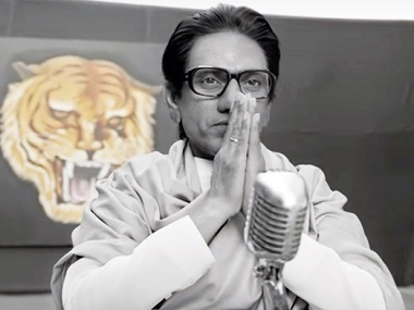 Nawazuddin as Bal Thackeray: Oh, the irony of Siddiqui playing the Shiv Sena founder Nawazuddin as Bal Thackeray: Oh, the irony of Siddiqui playing the Shiv Sena founder