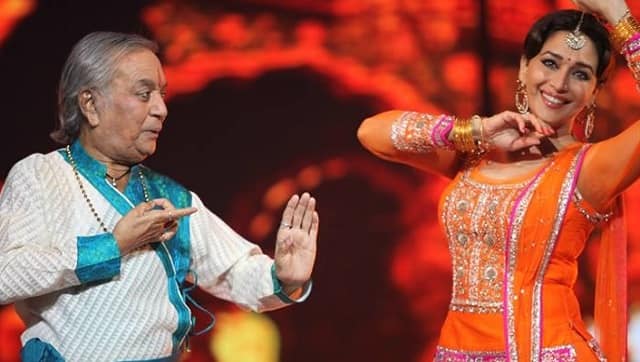 Pandit Birju Maharaj and Madhuri Dixit on Jhalak Dikhla Jaa