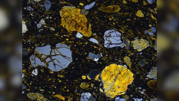 Researchers examining volcanic rocks find evidence of 60 million year old meteorite impact