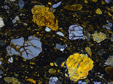 Researchers examining volcanic rocks find evidence of 60 million year old meteorite impact Researchers examining volcanic rocks find evidence of 60 million year old meteorite impact