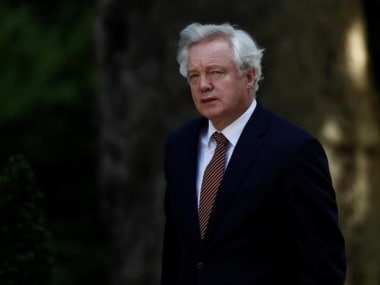 File image of brexit secretary David Davis. Reuters