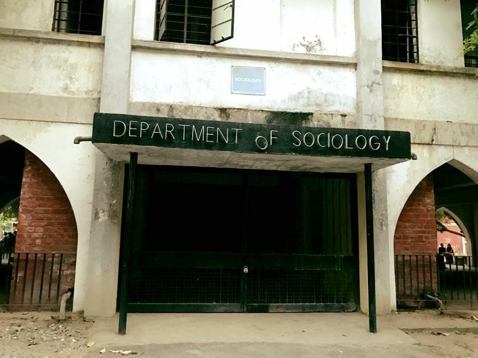The department of sociology at MS University is being run by four ad hocs and one junior lecturer. (Image procured by author)