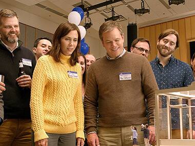 Downsizing movie review: This Matt Damon, Kristen Wiig starrer is high in concept, low on emotions