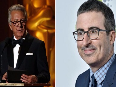 John Oliver grills Dustin Hoffman about sexual harassment allegations; Twitter shows support John Oliver grills Dustin Hoffman about sexual harassment allegations; Twitter shows support