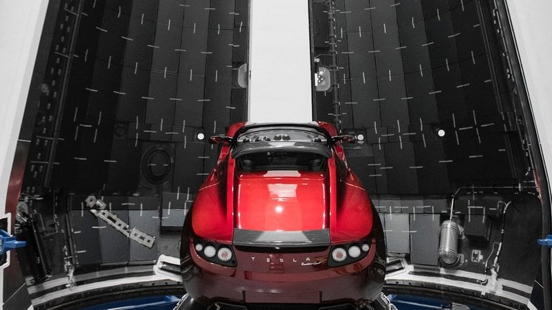 Tesla Roadster 2008. Instagram/Elon Musk