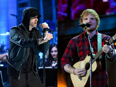 Eminem drops second track from new album Revival: Listen to 'River', featuring Ed Sheeran Eminem drops second track from new album Revival: Listen to 'River', featuring Ed Sheeran