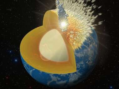 Our planet was bombarded by objects early in its life. Southwest Research Institute
