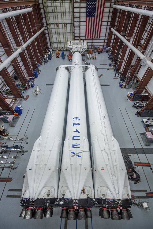 Falcon Heavy. Elon Musk/Twitter