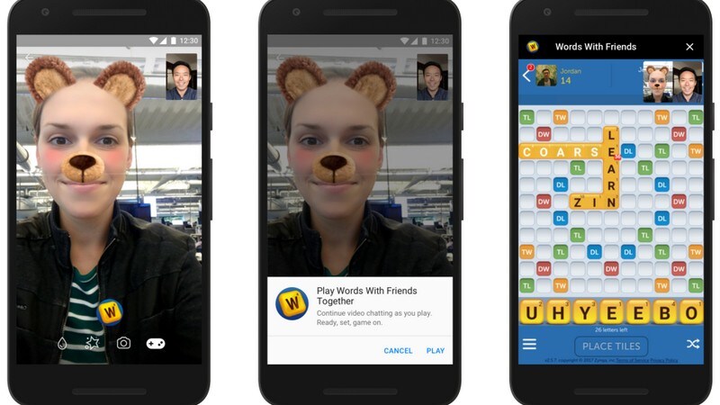Instant Games on Facebook Messenger allows video chat.