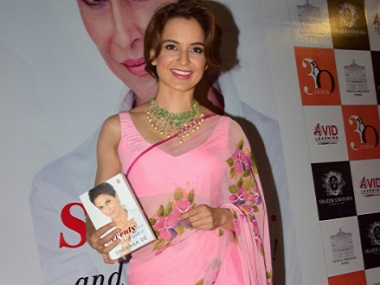 Kangana Ranaut launches Shobhaa De's book in Mumbai; expresses wish to author her own Kangana Ranaut launches Shobhaa De's book in Mumbai; expresses wish to author her own