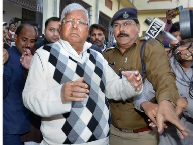 Fodder Scam: Lalu Prasad Yadav's sentencing deferred again; quantum of sentence to be pronounced tomorrow Fodder Scam: Lalu Prasad Yadav's sentencing deferred again; quantum of sentence to be pronounced tomorrow