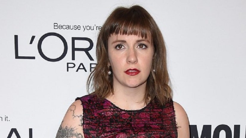Lena Dunham. Image from Twitter/@CTVNews.